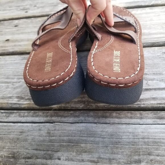 Vintage 90s y2k Lower East Side Chunky Lug Sole Jammer Platform Slide 11 - Picture 2 of 7